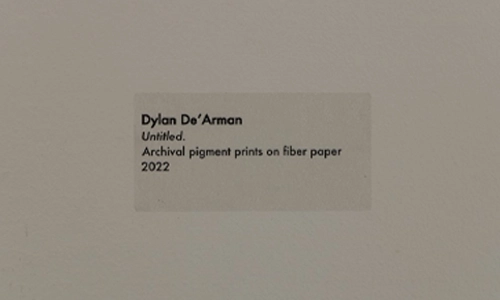 Printed Labels For Photography Label