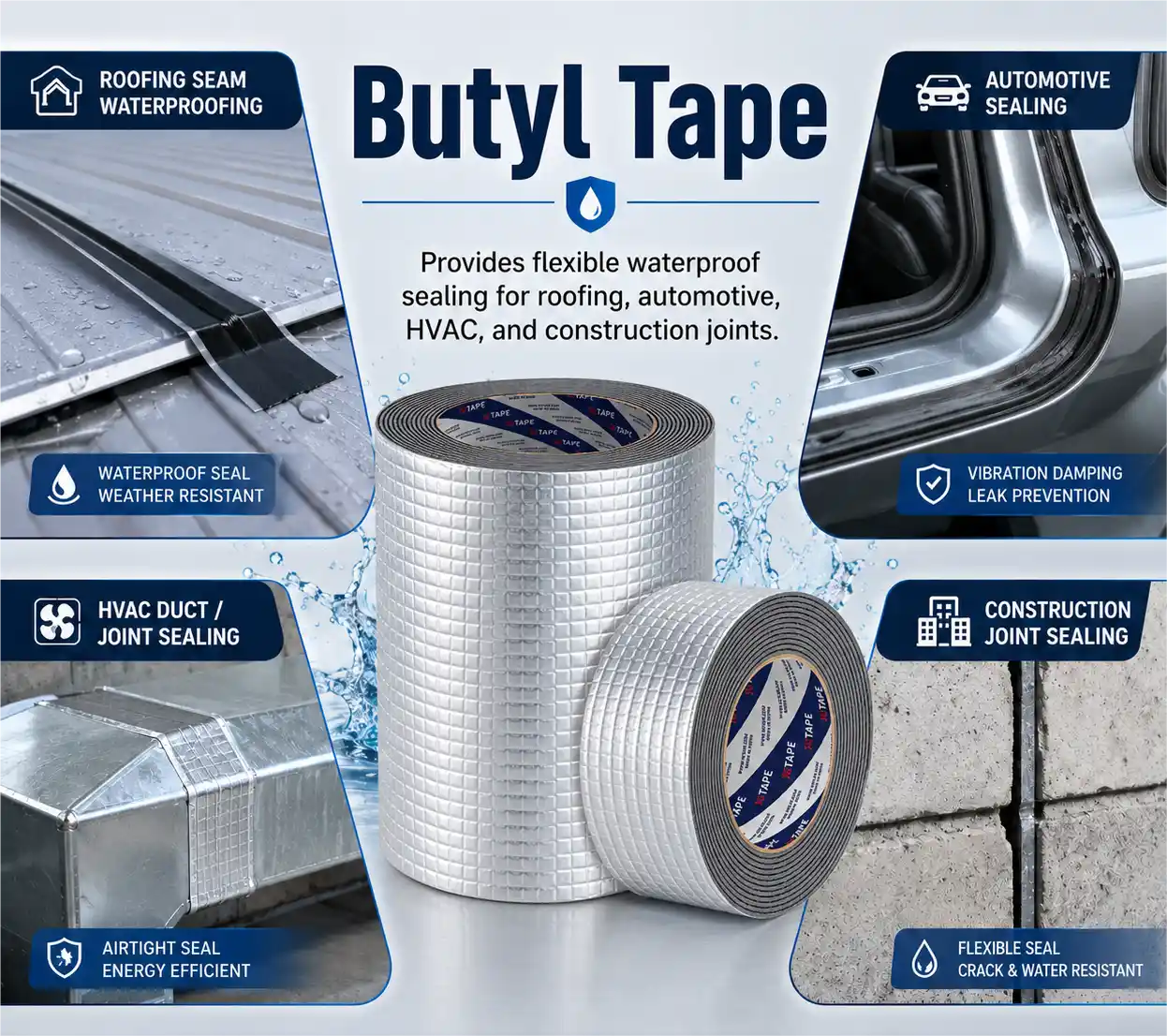 Butyl Tape Uses, Properties & Best Application Guide