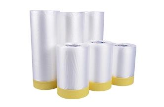 Auto Used Pre-taped Masking Film